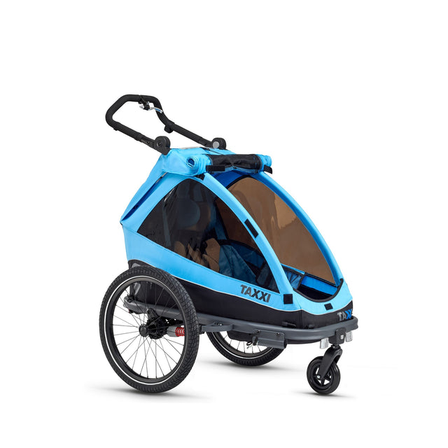 TAXXI TAXXI Kinderanhänger ELITE one Blue &vert; fahrrad.de Bis zu 50% Rabatt