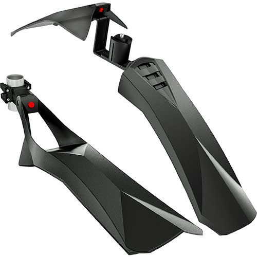 Hebie Hebie Viper X Stealth Schutzblechset 26-29" schwarz | fahrrad.de