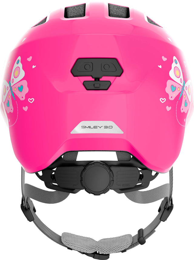 ABUS ABUS Smiley 3.0 Helm Kids pink butterfly &vert; fahrrad.de Online Outlet