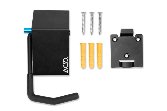 Acid ACID Wandhalter Hook black &vert; fahrrad.de Saisonale Angebote
