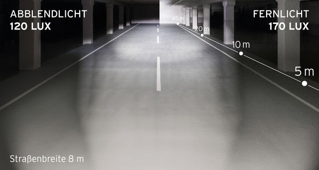 Busch + Müller Busch + Müller Lumotec IQ-XM E Highbeam Fernlicht für E-Bikes schwarz &vert; fahrrad.de Riesige Ersparnisse