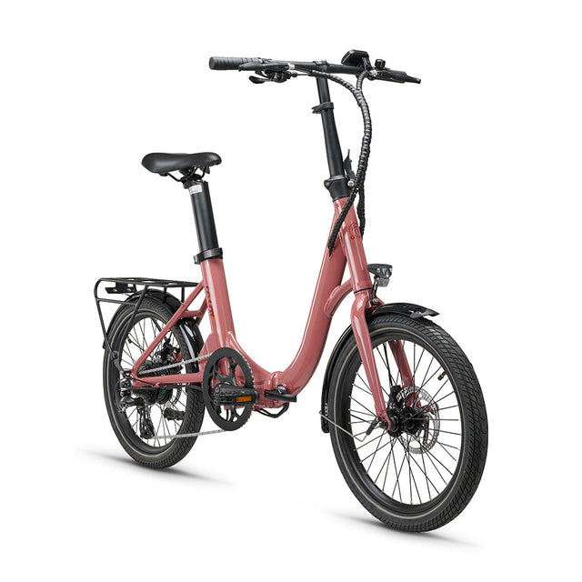 COAST Bikes COAST Bikes E-Klapprad JIFO LIGHT 7-Gang Rose | fahrrad.de