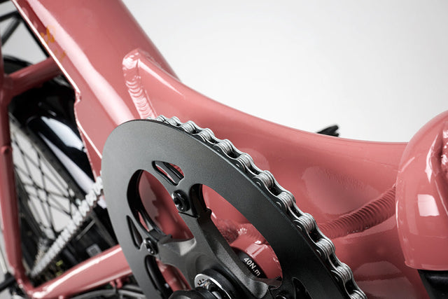 COAST Bikes COAST Bikes E-Klapprad JIFO LIGHT 7-Gang Rose &vert; fahrrad.de Fabrik Onlineshop