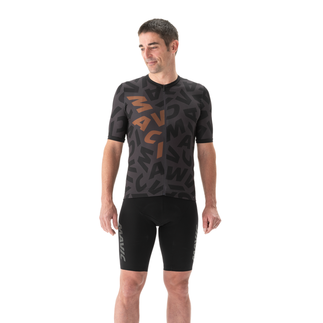 Mavic Mavic Aksium Graphic Jersey Herren carbone &vert; fahrrad.de Super Sparpreis
