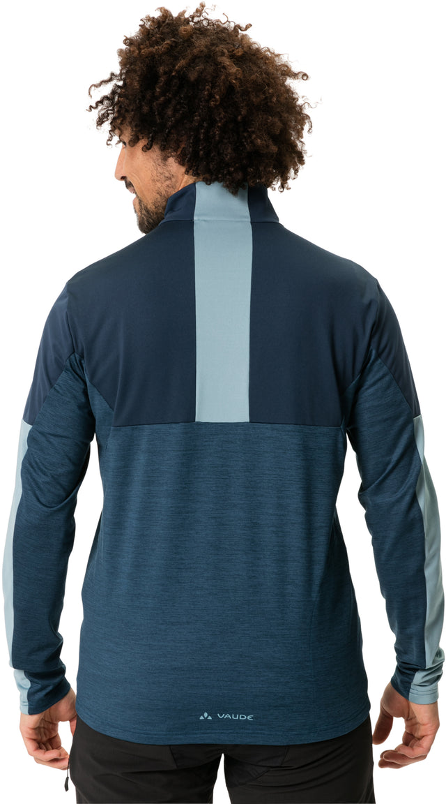 VAUDE VAUDE All Year Moab T-Shirt mit durchgehendem Reißverschluss Herren bl &vert; fahrrad.de Bis zu 50% Rabatt