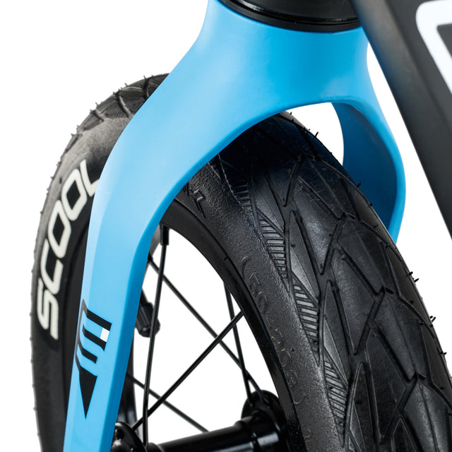 S'COOL S'COOL Junior Bikes pedeX Magnesium Laufrad Black/Blue &vert; fahrrad.de Große Rabatte