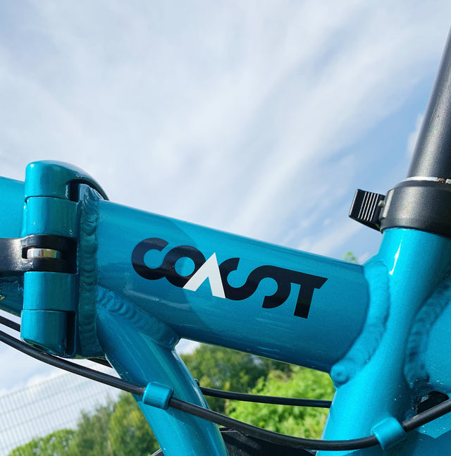 COAST Bikes COAST Bikes Klapprad Hightide No. 04 8-Gang Sky Blue &vert; fahrrad.de Super Sparpreis