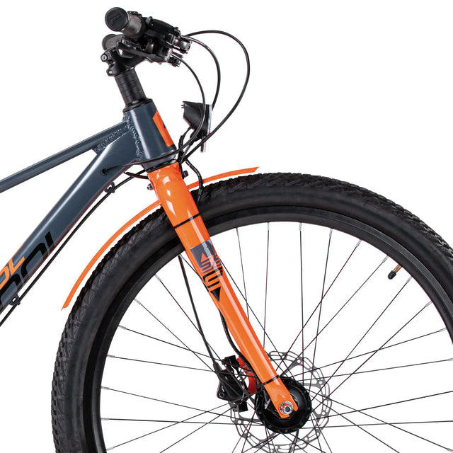 S'COOL S'COOL Junior Bikes XXlite evo disc 27 5 Zoll 9-Gang Grey/Orange &vert; fahrrad.de Wochenangebot