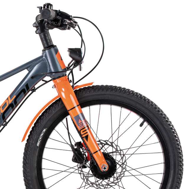S'COOL S'COOL Junior Bikes XXlite evo disc 20 Zoll 7-Gang Grey/Orange &vert; fahrrad.de Letzte 3 Tage