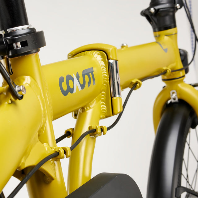 COAST Bikes COAST BIKES Klapprad Hightide No. 02 7-Gang Mustard &vert; fahrrad.de Sonderangebot der Fabrik