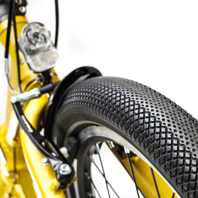 COAST Bikes COAST BIKES Klapprad Hightide No. 02 7-Gang Mustard &vert; fahrrad.de Sonderangebot der Fabrik