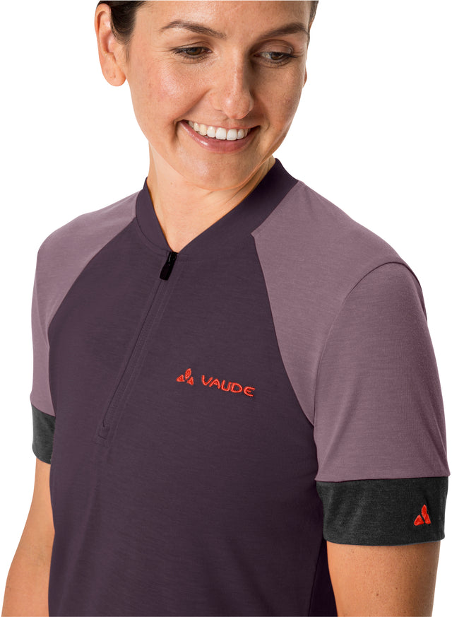 VAUDE VAUDE Altissimo Q-Zip Shirt Damen lila &vert; fahrrad.de Outlet