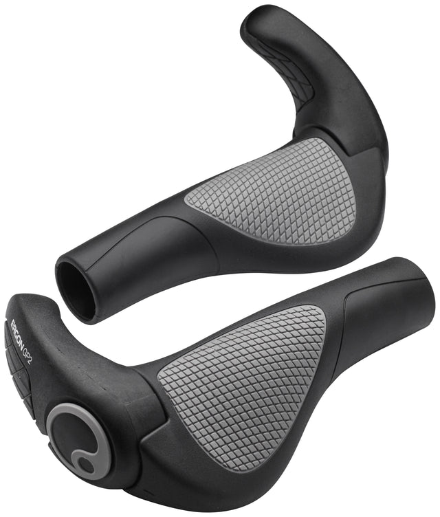 Ergon Ergon GP2 Griffe schwarz/grau &vert; fahrrad.de Räumungsverkauf
