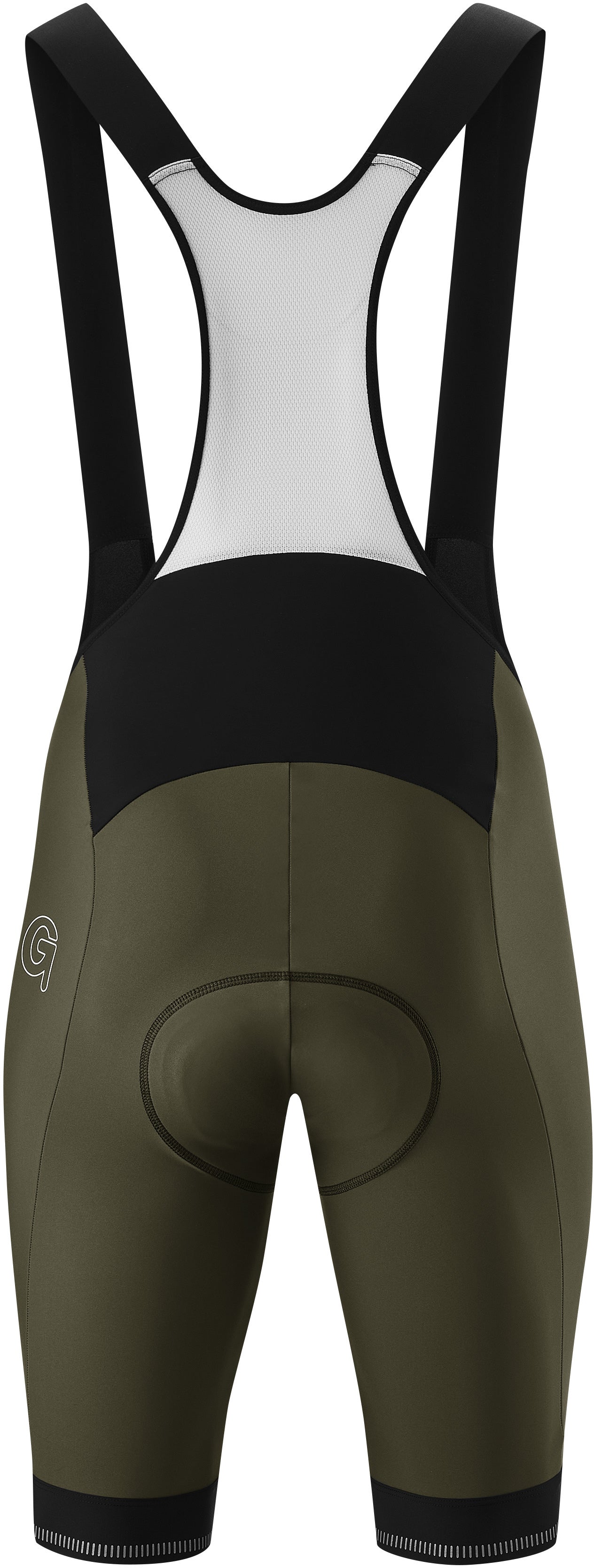 Gonso Gonso Sitivo Trägershorts mit Festem Sitzpolster Herren oliv | fahrrad.de
