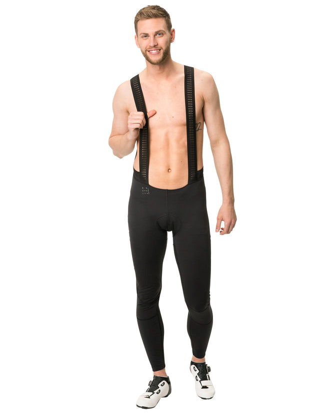 VAUDE VAUDE Kuro Warm Bib Tights Herren schwarz &vert; fahrrad.de Muttertagsangebot