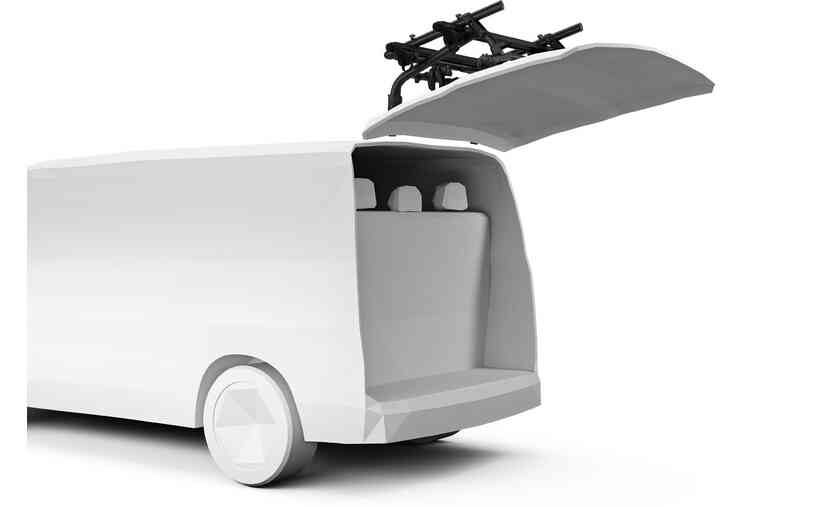 Thule WanderWay Heckklappen Fahrradträger für 2 Fahrräder Große Rabatte