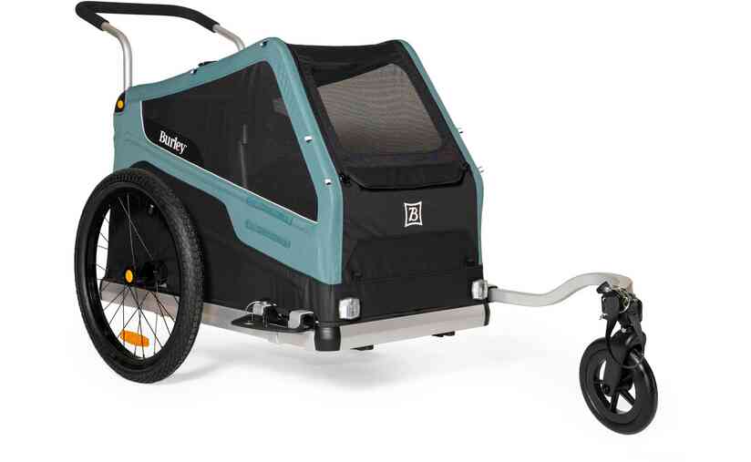 BURLEY Fahrrad-Hunde-Anhänger Bark Ranger Nur noch ein Tag übrig