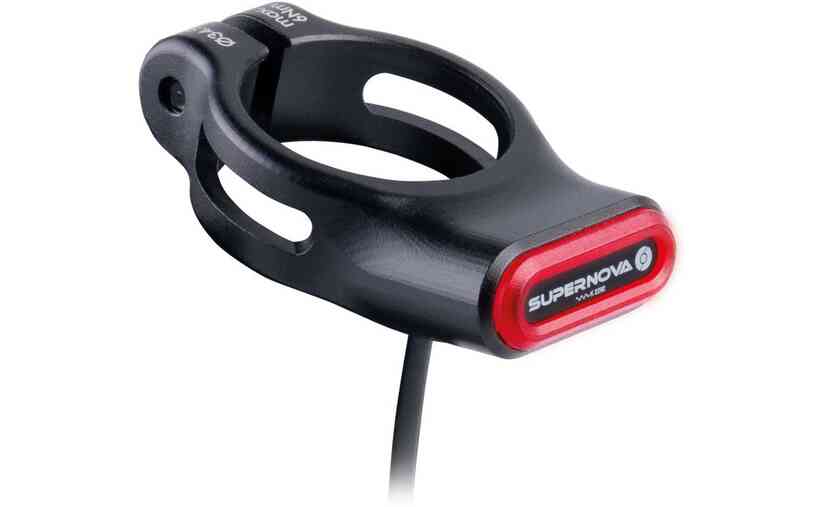 Supernova TL3 Mini Seatpost Clamp Sattelklemmen Rücklicht - 6V Auslauf