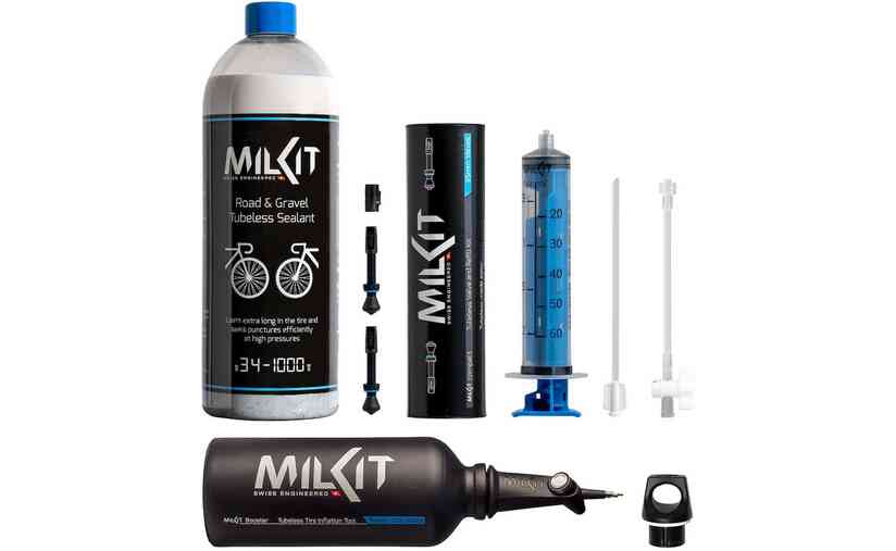 MILKIT Tubeless-Bundle Road & Gravel - 45 mm Ventile Jubiläumsangebot